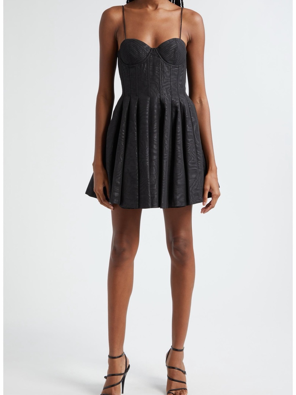 Alice and Olivia Square Neckline Mini Dress